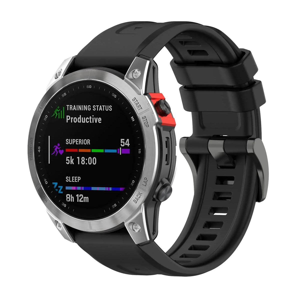 Bracelet universel en silicone pour smartwatch avec fermeture rapide - Bracelet de montre de sport durable et confortable | Sulvida
