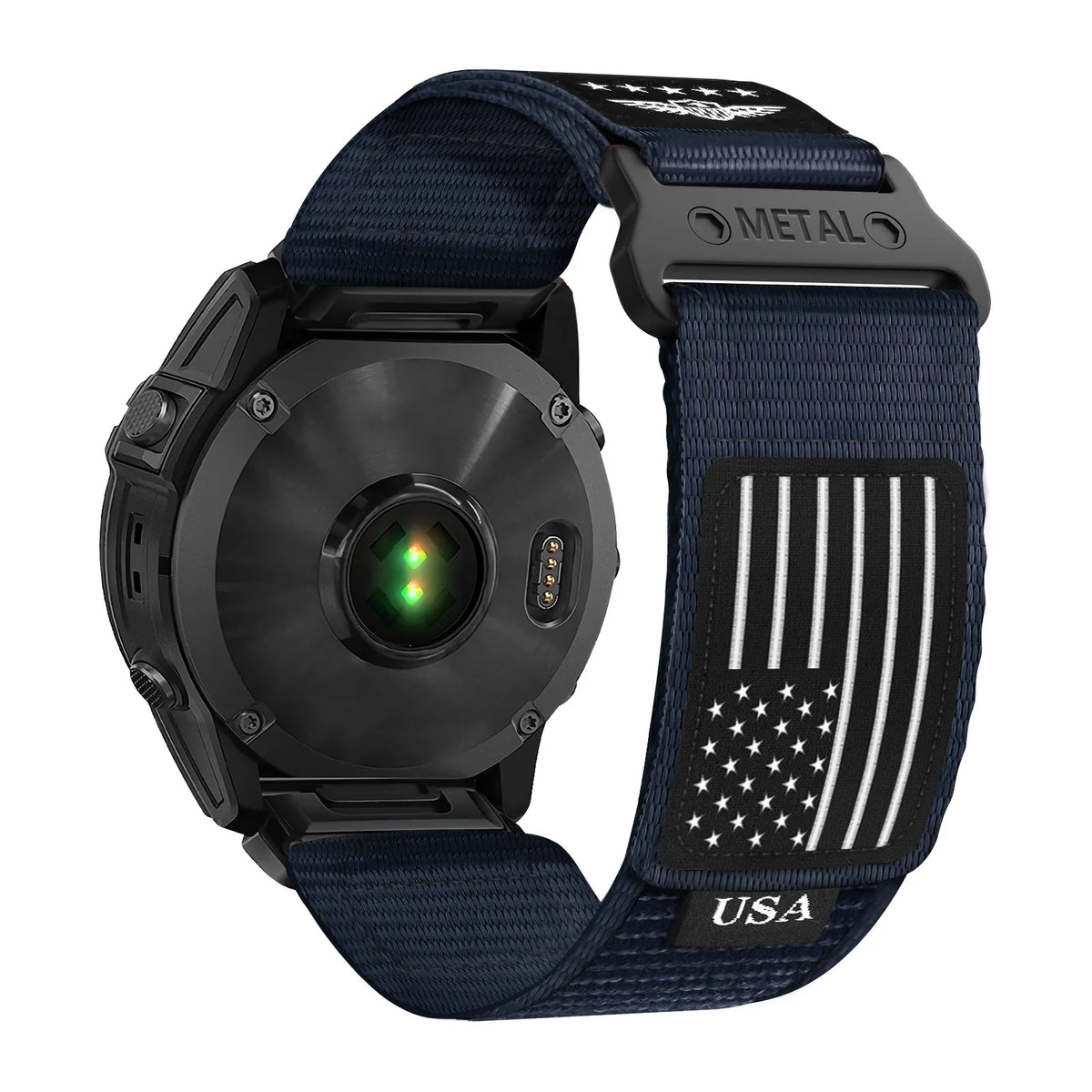 Bracelet de montre universel en nylon réglable QuickFit à fermeture rapide, bracelet sport, accessoire de montre 20 22 26 mm | Sulvida