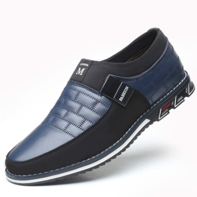 Leren Instappers Heren Klassiek Comfortabel Zakelijk Casual Schoeisel Elegante Herenschoenen Loafers | Sulvida