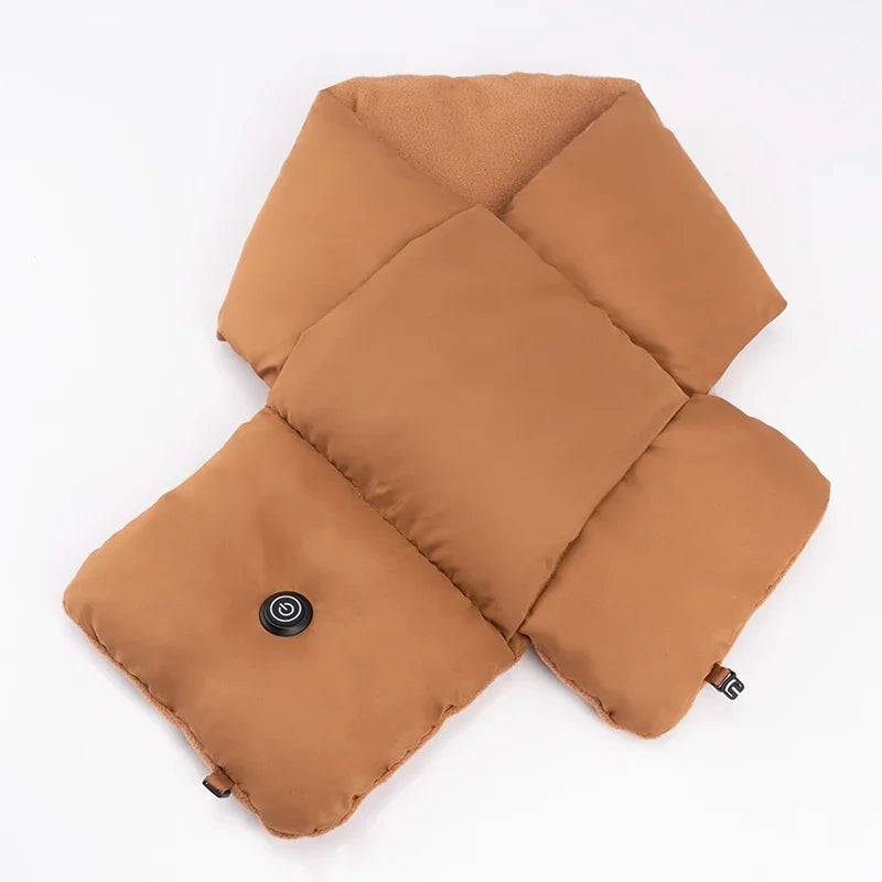 Verwarmde Neksjaal met USB Oplaadbare Batterij Winteraccessoire voor Heren en Dames Outdoor Koud Weer | Sulvida