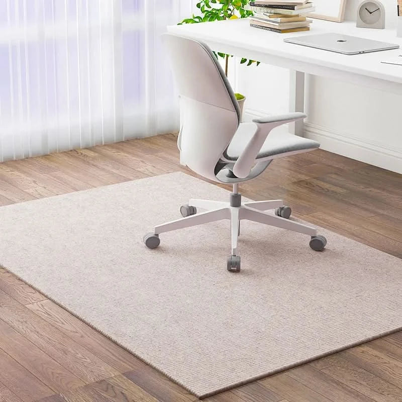 Tapis de chaise de bureau 120x90 cm Transparent - Protection de sol pour parquet, stratifié et carrelage - Sous-main antidérapant pour espace de travail | Sulvida
