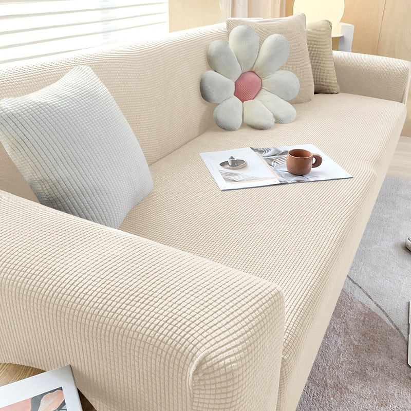 Rekbare Bankhoes Elastisch voor Bank 1-4 Zits Meubelbeschermer Sofa Cover Huiskamer Interieur Woondecoratie | Sulvida