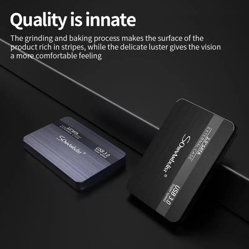 Externe harde schijf 2.5 inch draagbaar USB 3.0 opslagschijf 320GB tot 2TB snelle datatransfer compact design | Sulvida