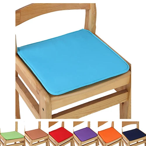 Stoelkussen Katoenmix 40×40 cm Vierkant met Strikbandjes voor Eetkamerstoelen Tuinstoelen Tuinmeubels | Sulvida