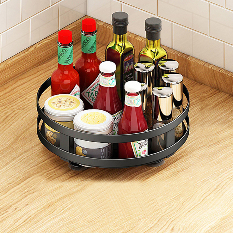 360° drehbarer Universal-Organizer mit verstellbaren Ebenen – platzsparendes und effizientes Aufbewahrungssystem | Sulvida