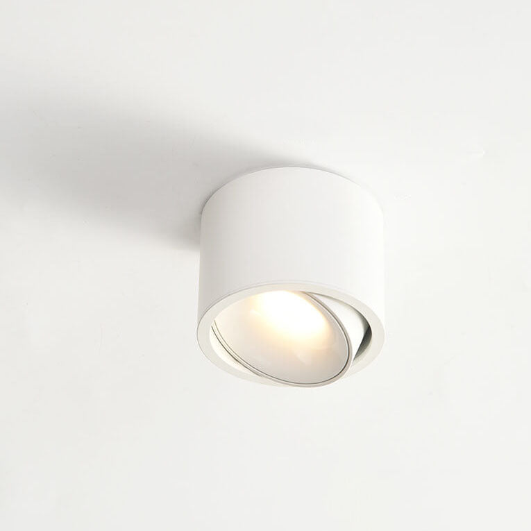 Instelbare plafondspot aluminium rond LED inbouwlamp woonkamer wit zwart wandspot modern plafondverlichting | Sulvida