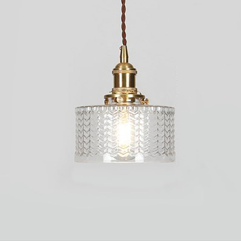 Glazen hanglamp met messing en glas rond design eenlichtpunt woonkamer eetkamer sfeervol tijdloos interieur | Sulvida