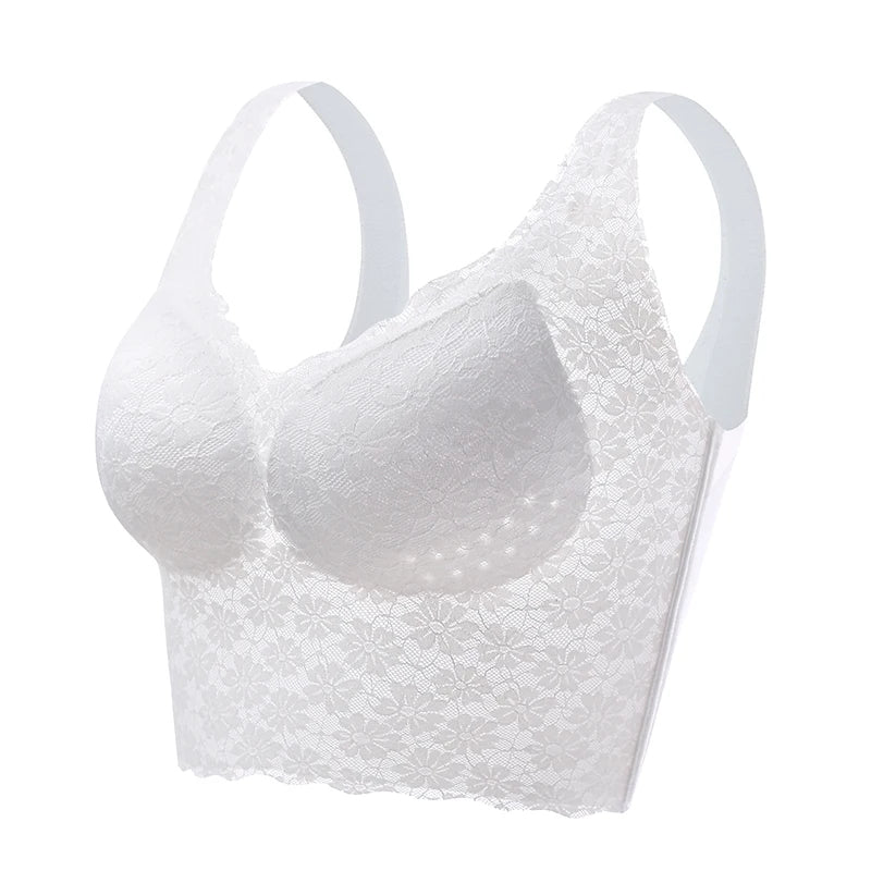Postuur Correctie BH Zonder Beugel Ademend Stretch Ondersteuning Draadloos Comfort Dag Nacht Brede Bandjes | Sulvida