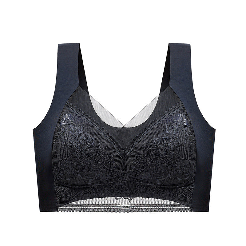 Push-Up Kant BH Draadloos Comfort Ondersteuning Posturecorrectie Ademend Stretch Everyday Lingerie Dames | Sulvida