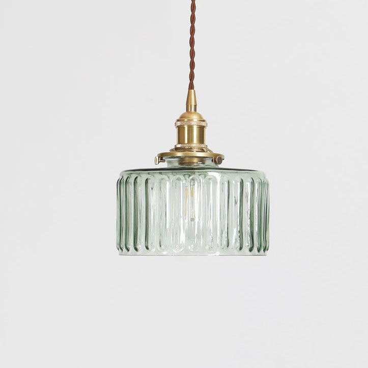 Glazen hanglamp met messing en glas rond design eenlichtpunt woonkamer eetkamer sfeervol tijdloos interieur | Sulvida