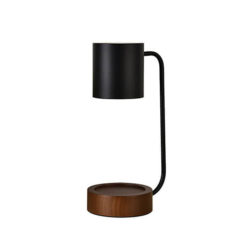 Kaarsenwarmer Lamp Hout met Dimfunctie Elektrisch Verwarmd Geurverspreiding Vlamvrij Sfeerverlichting 17×33cm | Sulvida