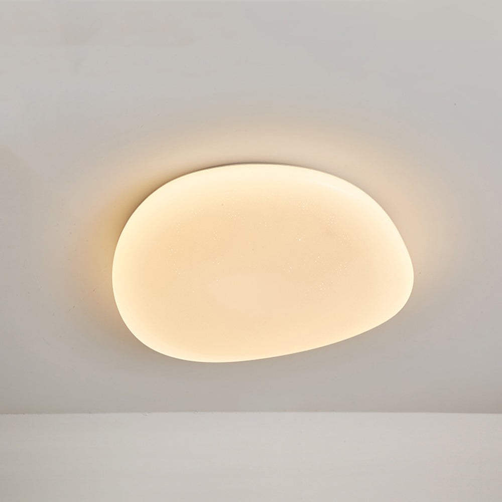 LED Plafondlamp Organische Vorm Metaal PE Dimbaar 3 Kleurtemperaturen Modern Design Woonkamer Slaapkamer Eetkamer | Sulvida