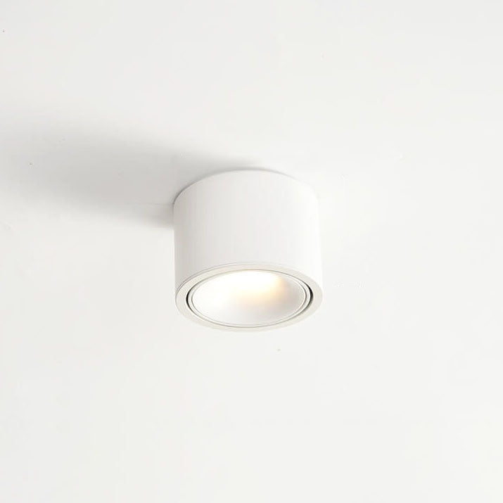 Instelbare plafondspot aluminium rond LED inbouwlamp woonkamer wit zwart wandspot modern plafondverlichting | Sulvida