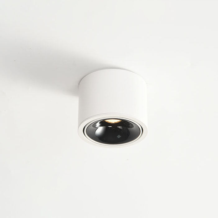 Instelbare plafondspot aluminium rond LED inbouwlamp woonkamer wit zwart wandspot modern plafondverlichting | Sulvida