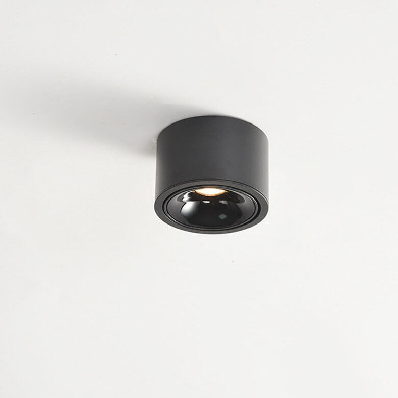 Instelbare plafondspot aluminium rond LED inbouwlamp woonkamer wit zwart wandspot modern plafondverlichting | Sulvida