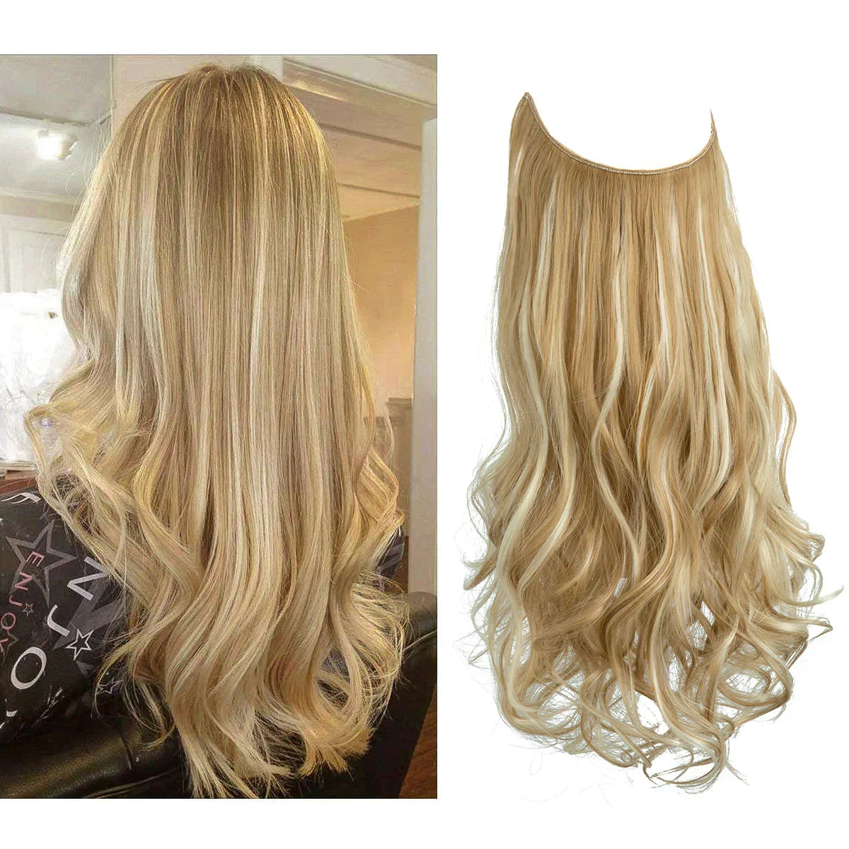 Haarextensions Echt Haar REMY Kwaliteit Natuurlijk Volume Hittebestendig Clip-in Extensions Diverse Lengtes | Sulvida