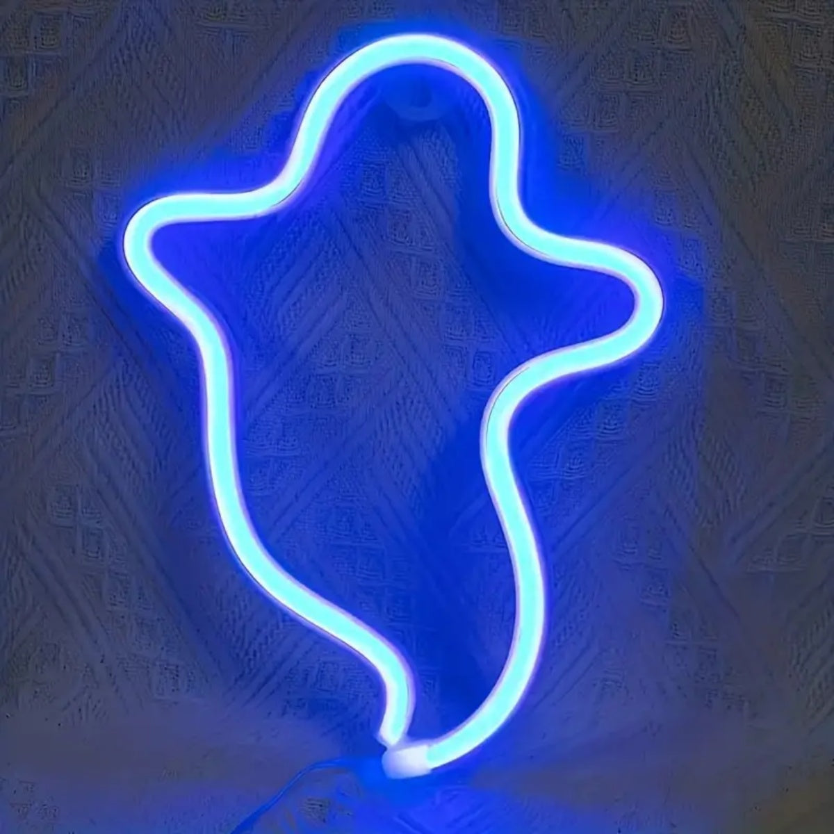 LED Neonlamp Vleermuis Spook Figuur Nachtlampje Sfeerlicht Kinderkamer Halloween Decoratie Tafel USB Lamp | Sulvida