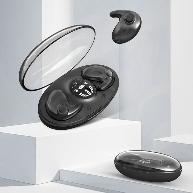 Draadloze Slaap Oordopjes Bluetooth In-Ear Ultracompact Onzichtbaar met Geluidsonderdrukking Comfortabel | Sulvida
