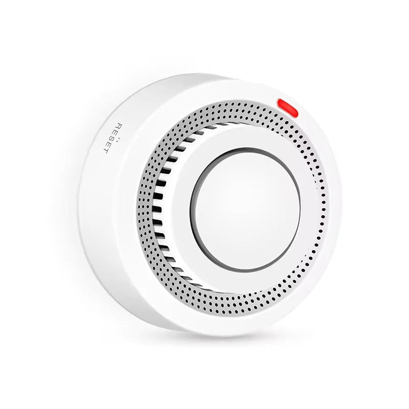 Détecteur de fumée intelligent Wi-Fi avec alarme incendie 85 dB, commande par application et alertes en temps réel pour une maison sûre | Sulvida