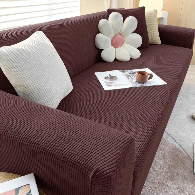 Rekbare Bankhoes Elastisch voor Bank 1-4 Zits Meubelbeschermer Sofa Cover Huiskamer Interieur Woondecoratie | Sulvida
