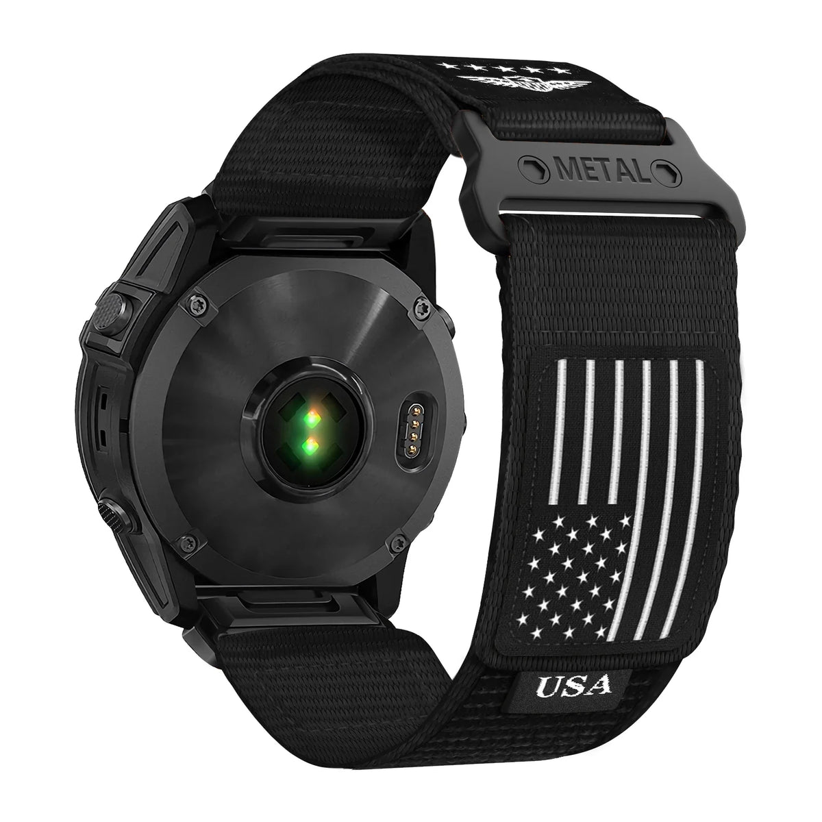 Bracelet de montre universel en nylon réglable QuickFit à fermeture rapide, bracelet sport, accessoire de montre 20 22 26 mm | Sulvida