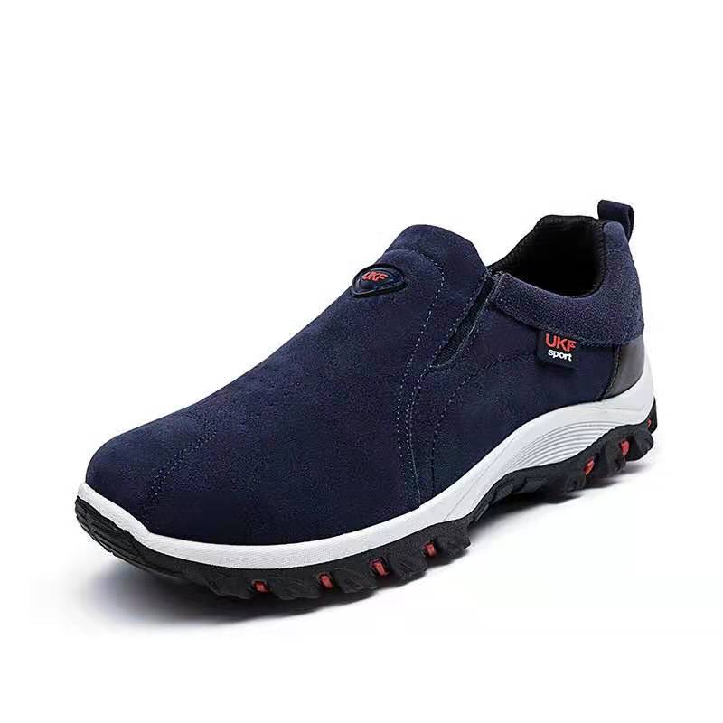 Comfortabele Wandelschoenen voor Heren – Outdoor Instappers met Antislipzool en Hoge Steun voor Lange Wandelingen en Reizen | Sulvida