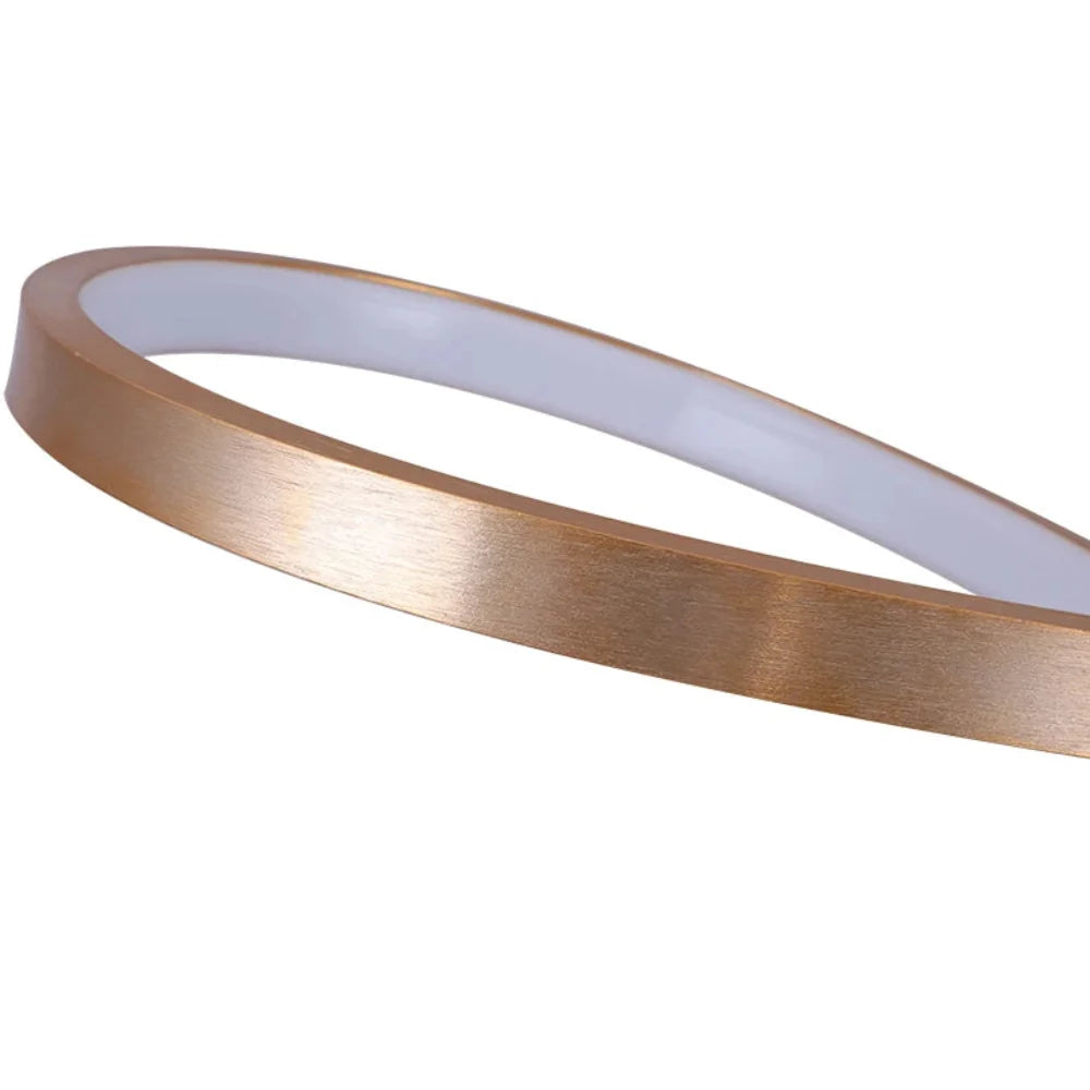 Moderne Hanglamp Aluminium Zwart Goud LED Dimbaar Eetkamer Slaapkamer Woonkamer Sfeervol Interieur Design | Sulvida