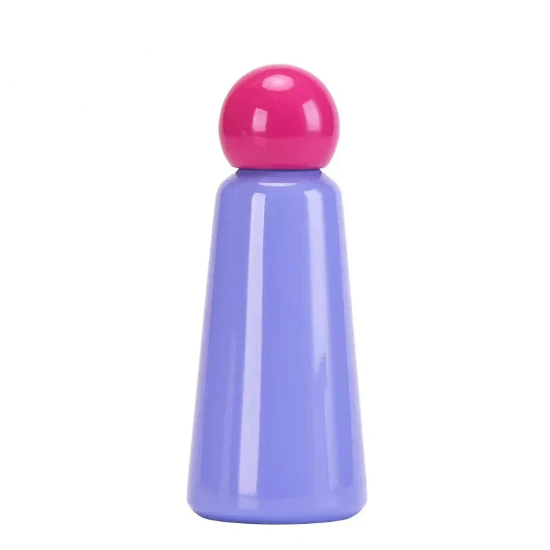 Bouteille isotherme en acier inoxydable 500ml, design bicolore, bouteille isotherme chaud/froid, bouteille de sport et de voyage, étanche | Sulvida