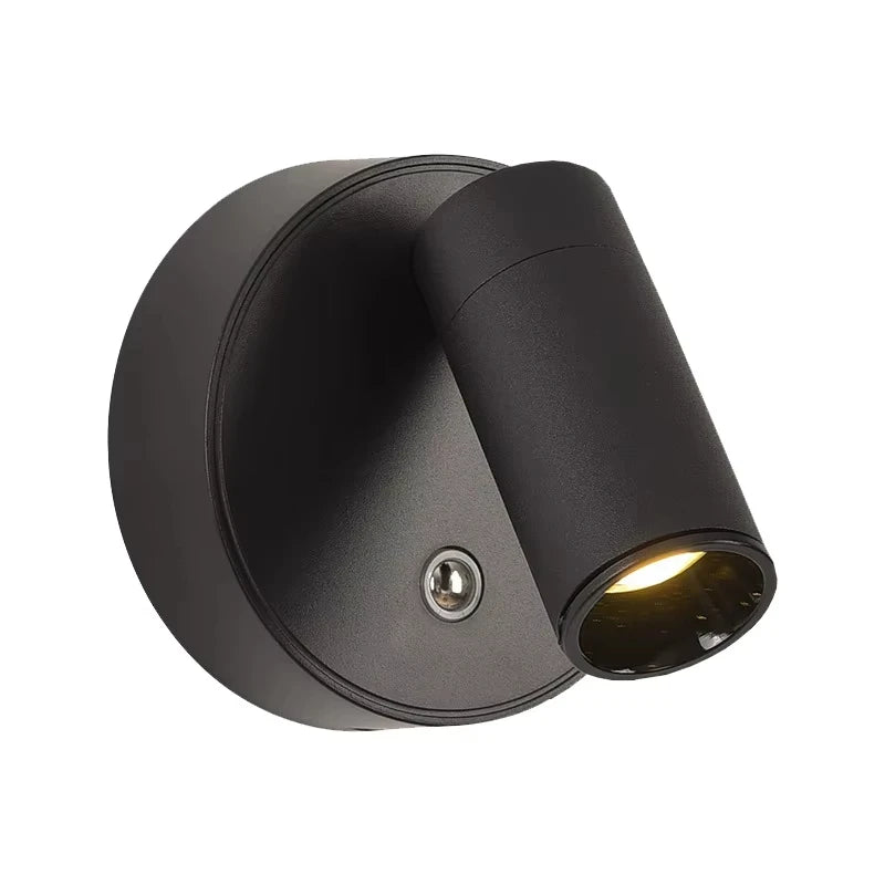 Oplaadbare LED Wandlamp Magnetisch Draadloos Touch Dimbaar Leeslamp Slaapkamer Nachtlampje Spotlight | Sulvida
