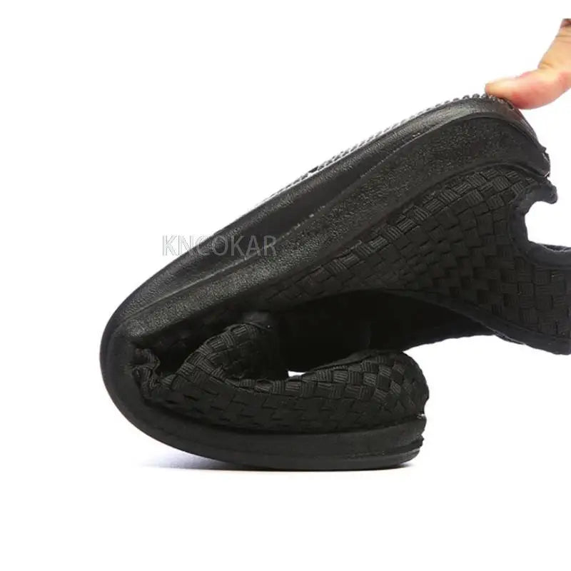 Verstelbare Orthopedische Sandalen met Klittenband Mesh Zomer Comfortschoenen voor Brede Voeten Dames | Sulvida