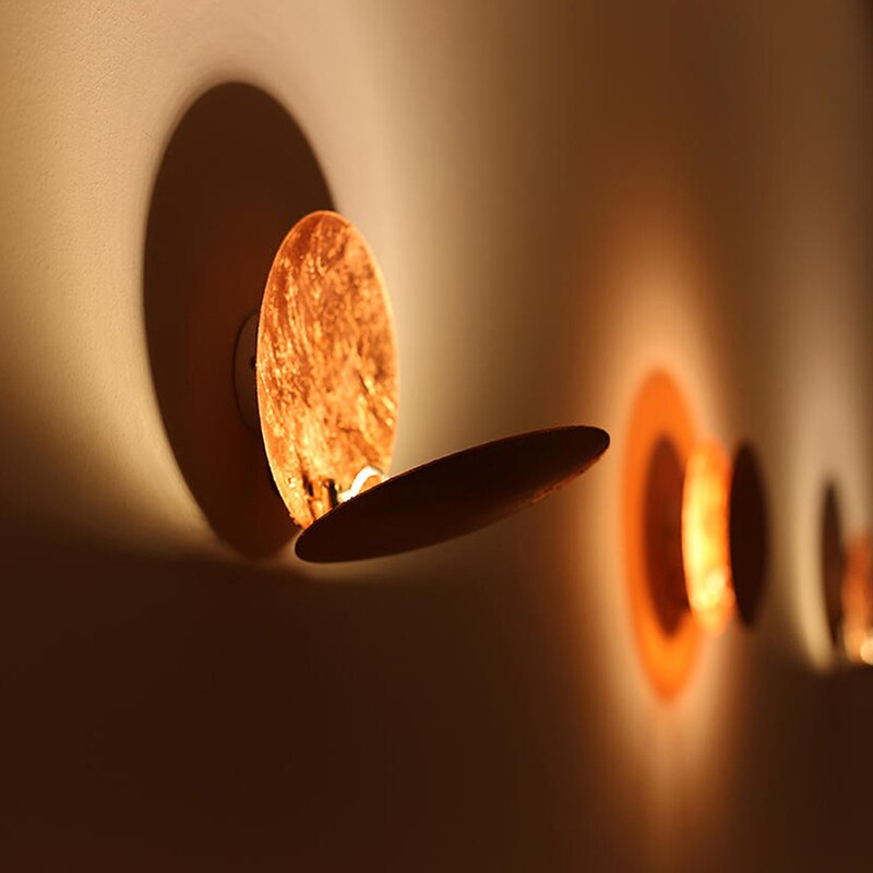 LED-wandlamp met schaduweffect wit modern design interieur woonkamer slaapkamer gang decoratief sfeerlicht | Sulvida