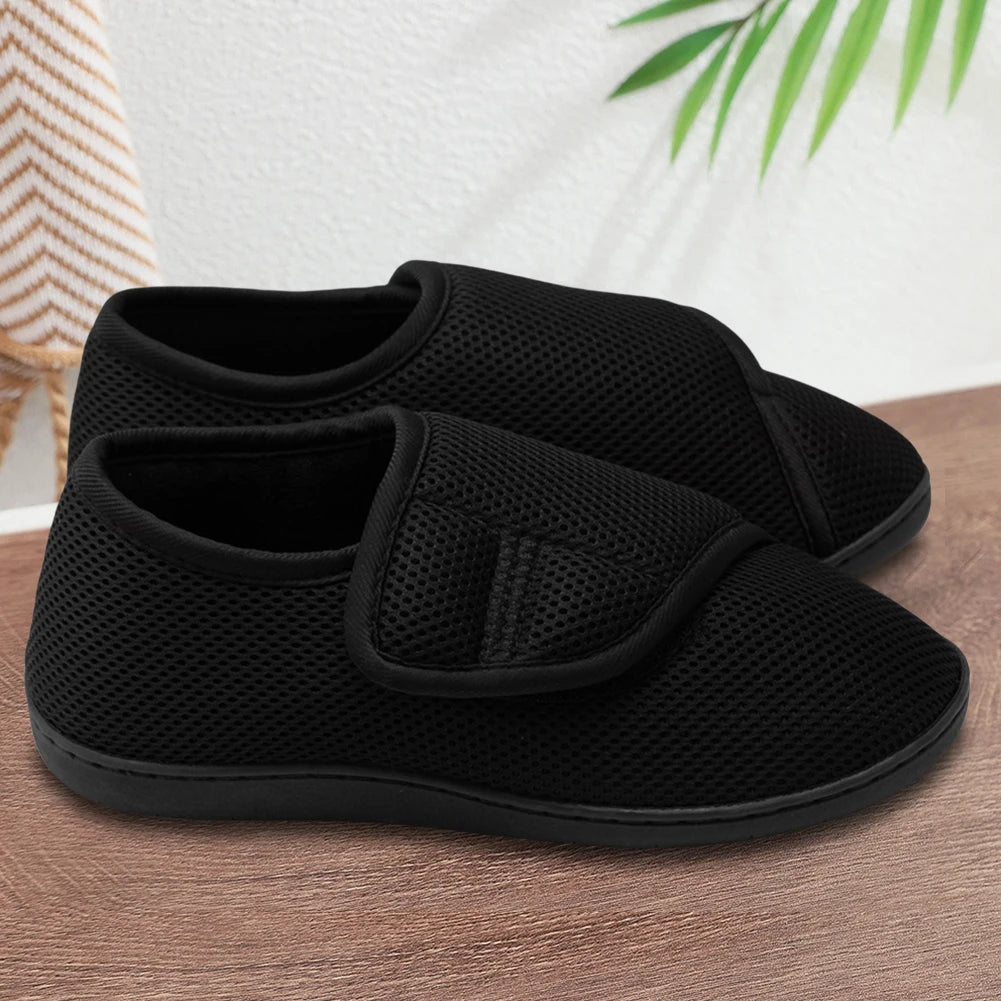 Orthopedische Schoenen met Klittenband – Verstelbare Pantoffels voor Gezwollen Voeten en Optimaal Comfort | Sulvida