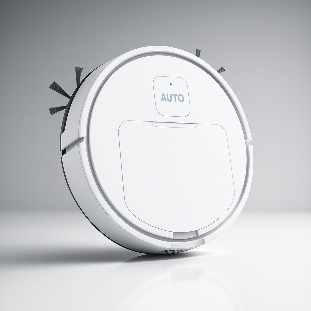 Robotstofzuiger met Dweilfunctie voor Harde Vloeren en Tapijt Automatische Navigatie Slim Reinigen Thuiszorg | Sulvida