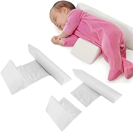 Driehoekig Verstelbaar Zijligkussen Baby Memory Foam Ademend Anti-Kantelkussen Veilig Slapen 0-12 Maanden | Sulvida