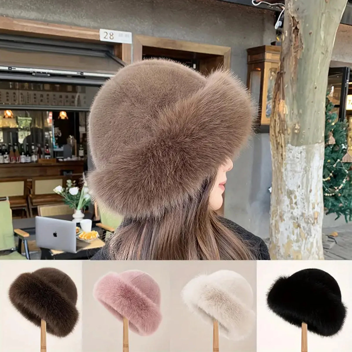 Wintermuts Dames met Oorkleppen Pluche Zachte Warme Muts voor Fietsen Wandelen Winter Outdoor Activiteiten | Sulvida