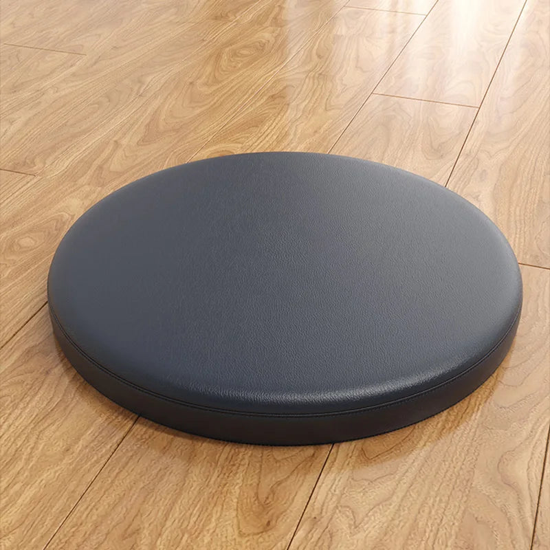 Rond Zitkussen met Memory Foam en Kunstleer 30-40 cm voor Eetkamerstoel Barkruk Bureaukruk Antislip Comfortabel | Sulvida