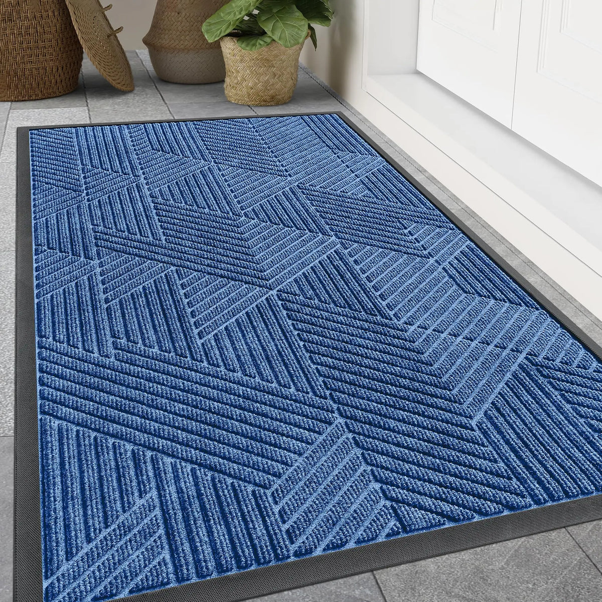 Antislip Deurmat Absorberend Laag Profiel Indoor Outdoor Entree Tapijt Vuil Vocht Opvangmat Huis Hal Woning | Sulvida