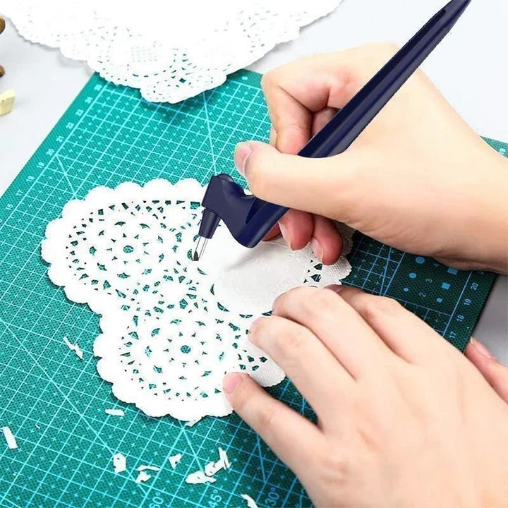 360-Graden Papiersnijder Professioneel Knutselmes Precisie Scrapbooking Knutselgereedschap Papier Snijden | Sulvida