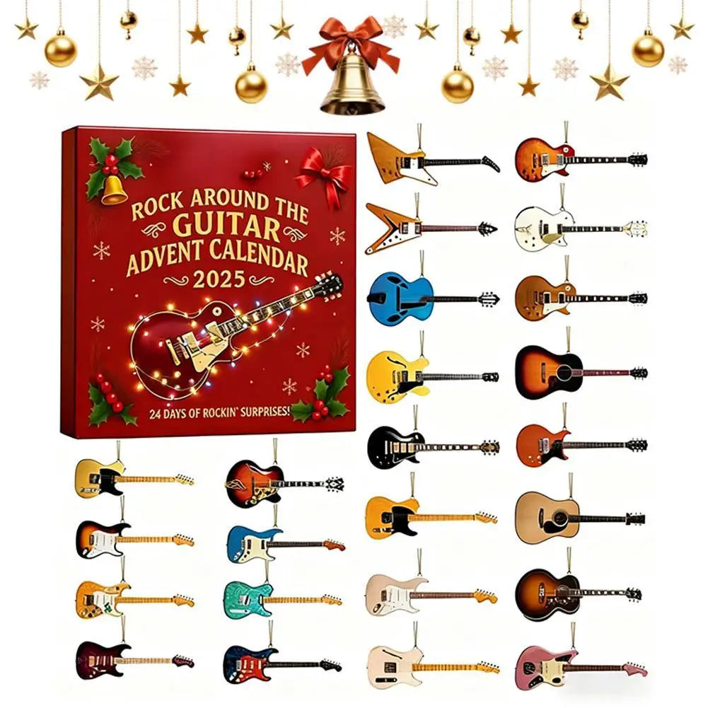 Muzikale Adventskalender met 24 Gitaarverrassingen voor Kerstperiode Muziekliefhebbers en Gitaristen | Sulvida