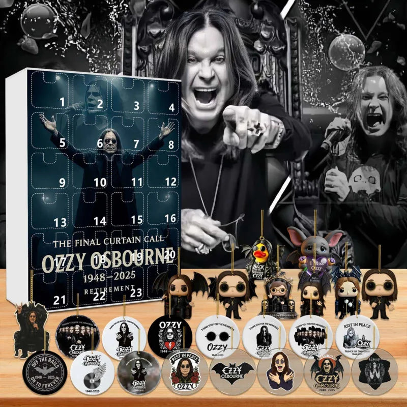 Rockmuziek Adventskalender met 24 Verrassingen voor Muziekfans Verzamelaars Rockliefhebbers Cadeau 2025 | Sulvida