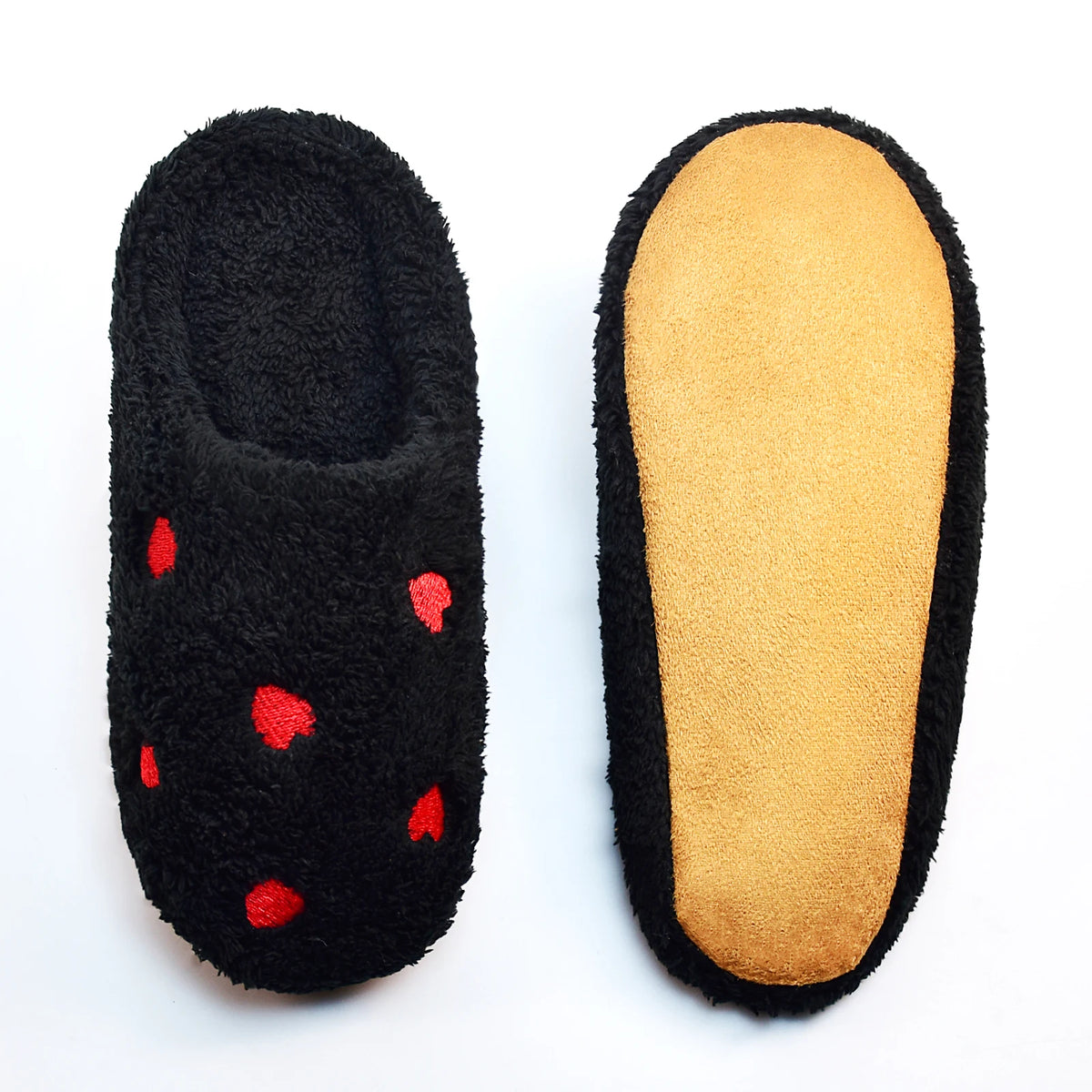 Hartvormige Damespantoffels Fluisterzachte Zool Binnenshuis Winterslippers Comfortabele Huisschoenen | Sulvida