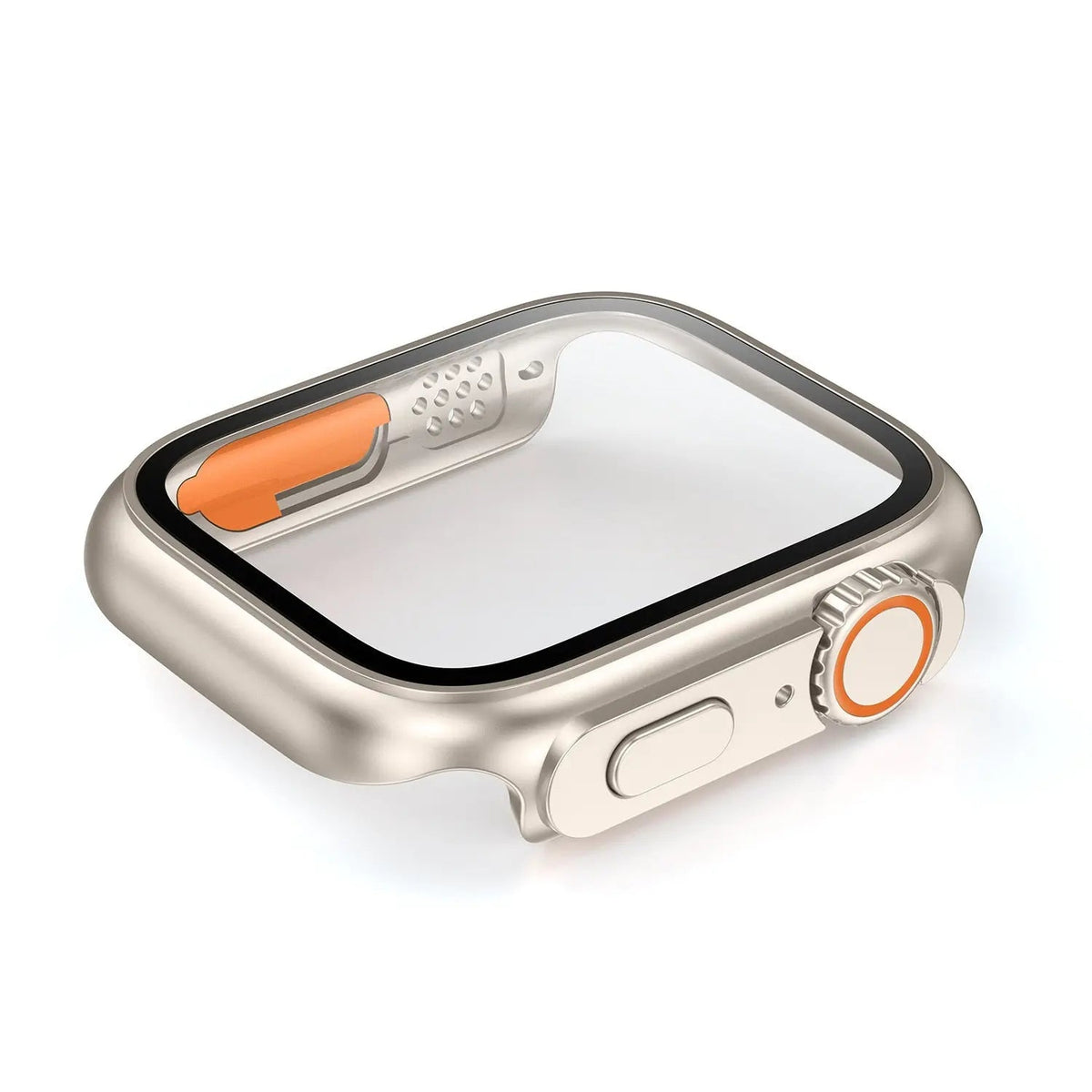 Coque de protection en verre trempé pour Apple Watch Series 7 8 SE 45mm 44mm 41mm 40mm, protection d’écran pour montre connectée | Sulvida