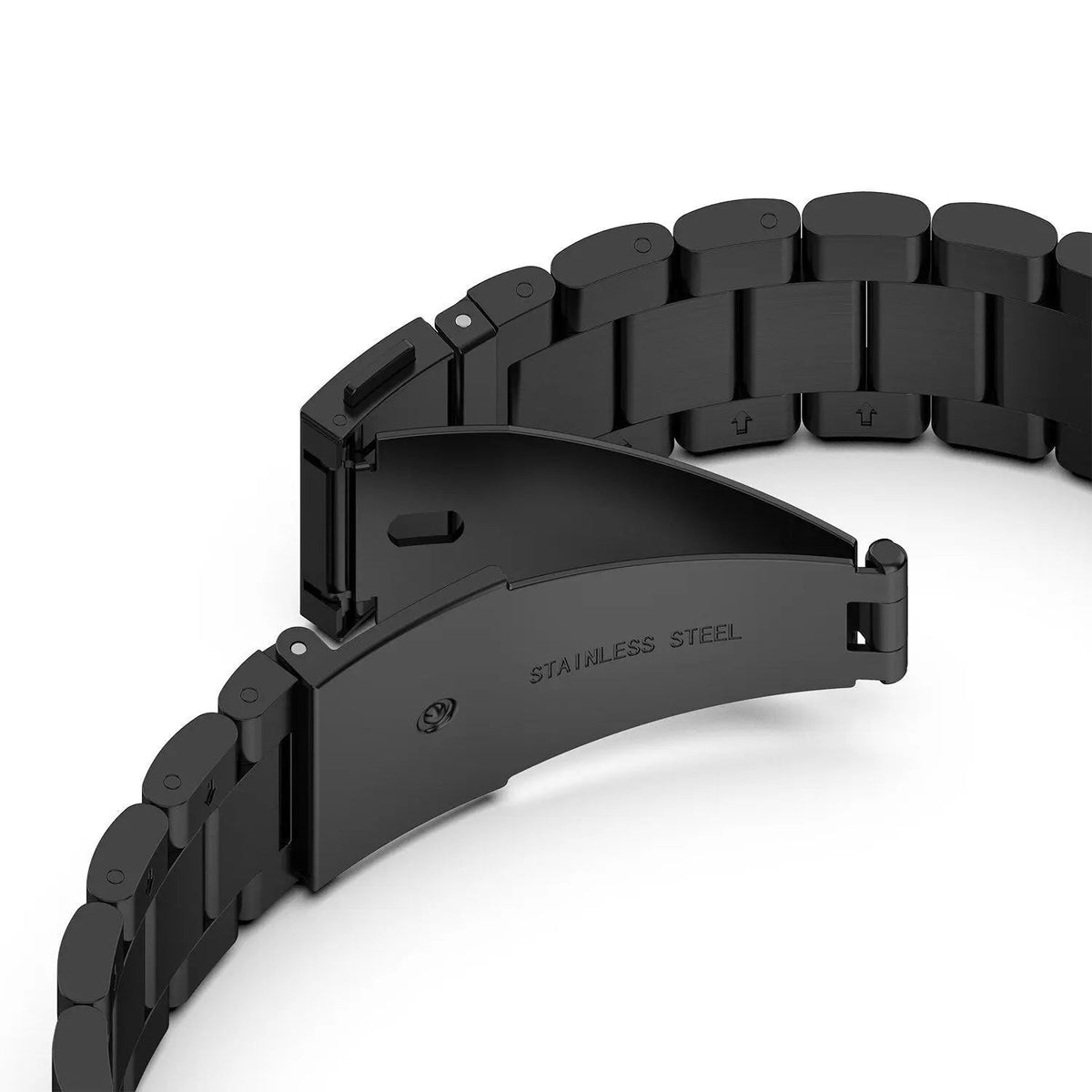 Bracelet de smartwatch en acier compatible avec Galaxy Watch 5 40mm 44mm et Watch 5 Pro 45mm, bracelet de montre élégant, accessoire | Sulvida
