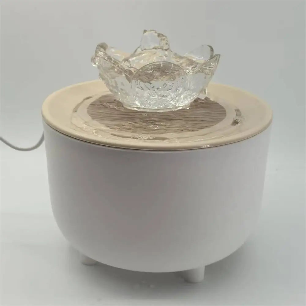 Fontaine à eau pour animaux avec filtre 1.2L Réservoir d’eau électrique silencieux pour chats et chiens Rechargeable par USB | Sulvida
