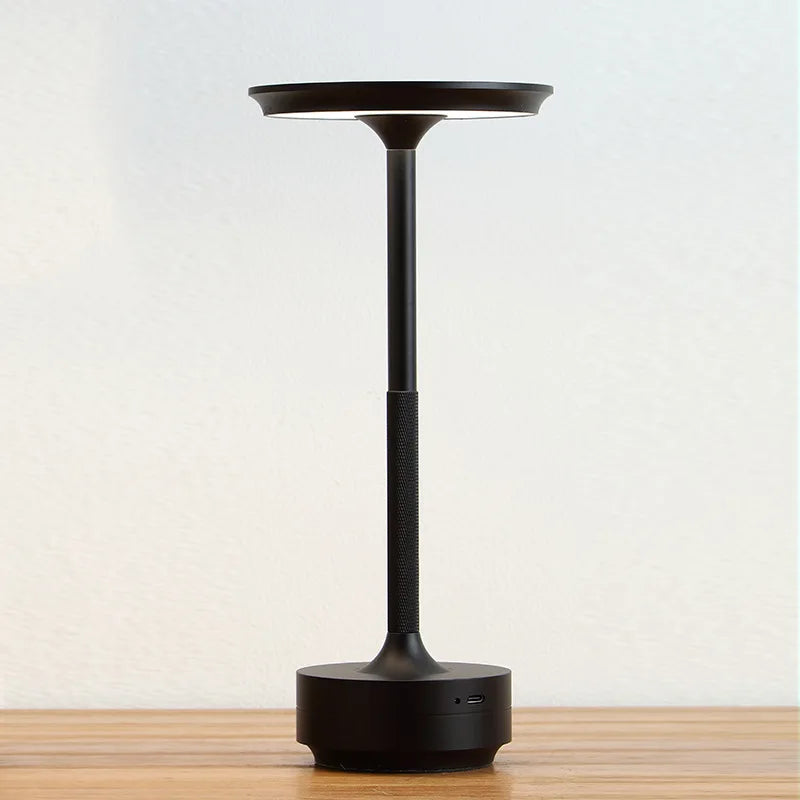 Draadloze Design Tafellamp met Touch Bediening Dimbaar LED Verlichting 5W Aluminium Lamp Sfeerlicht Woonkamer | Sulvida
