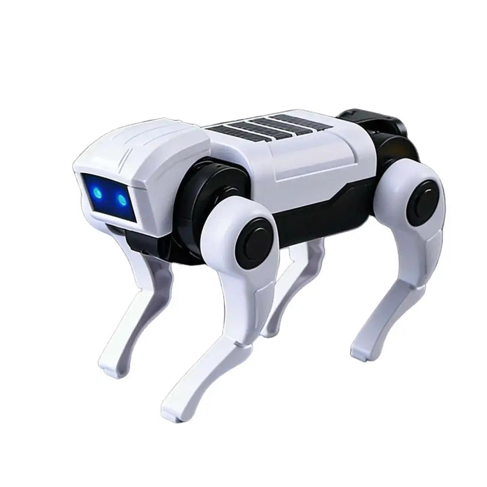 Kit de construction robot chien - Robot électronique interactif avec éclairage LED - Jouet éducatif STEM | Sulvida