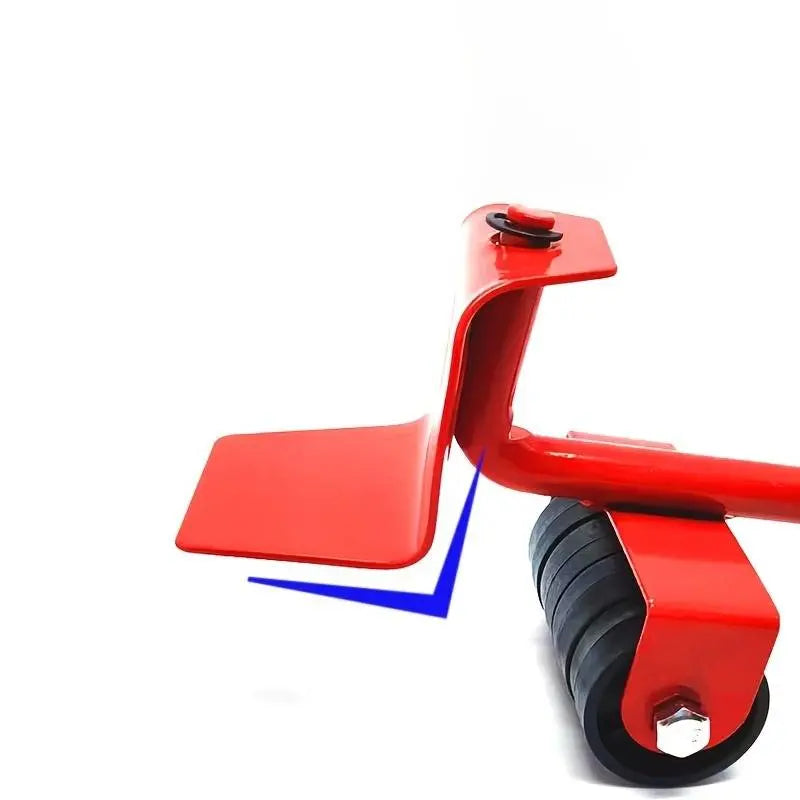 Lot de 4 roulettes pour meubles, capacité de 300kg, roulettes de levage et de déplacement, aide au déménagement | Sulvida