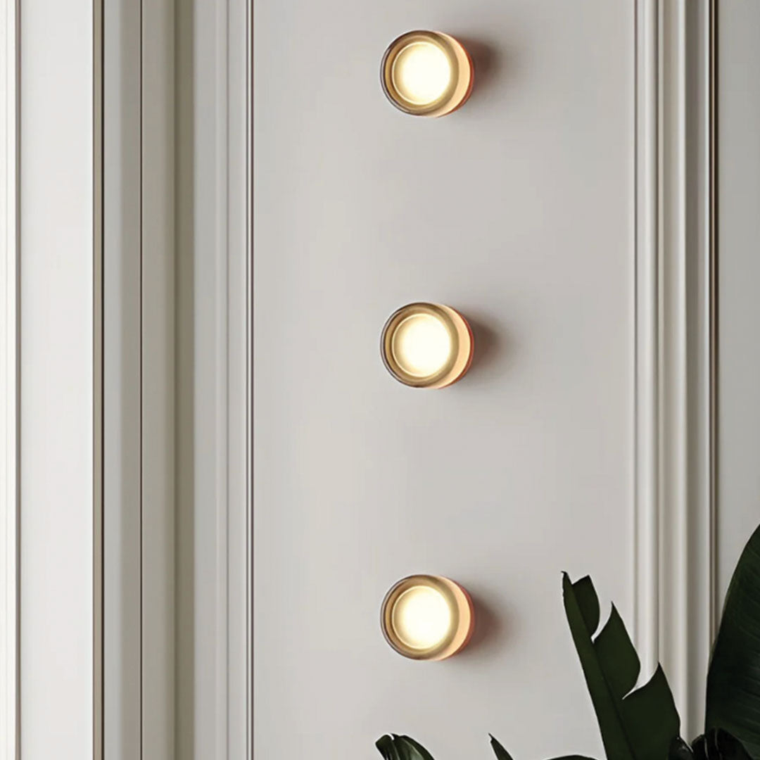 LED-Wandlamp met Minimalistische Aluminium Behuizing en Warm Wit Licht 3000K – Compacte Moderne Verlichting voor Woonkamer Gang Slaapkamer | Sulvida
