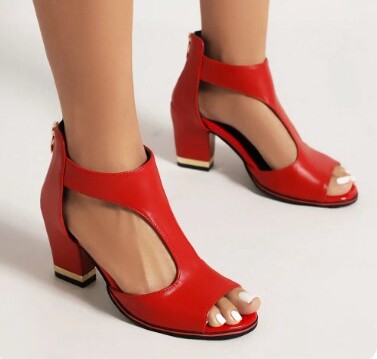 Elegante Dames Sandalen met Hak en Bandjes – Orthopedisch Comfort & Stijlvolle Uitstraling | Sulvida