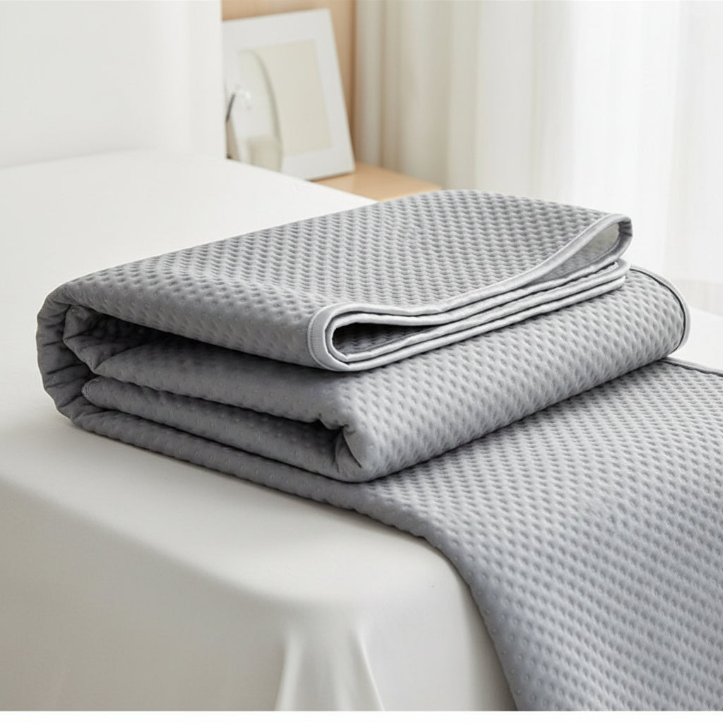Surmatelas rafraîchissant pliable pour lit simple et double, confort de sommeil en été, respirant et frais | Sulvida